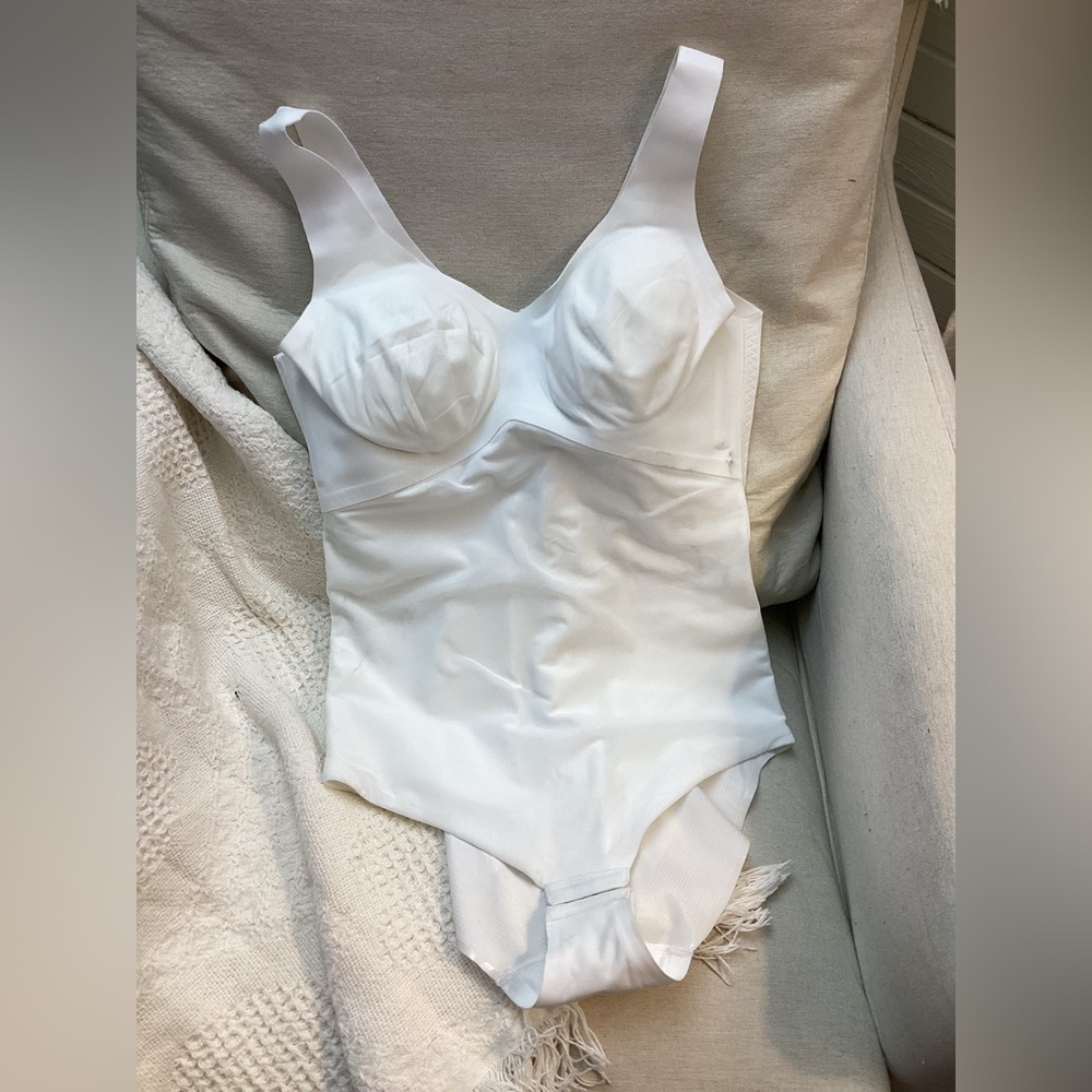 Honeylove White Bodysuit